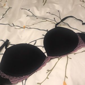 JOSIE black no underwire bra 34D